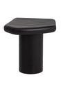 Black Organic-Shaped Indoor/Outdoor End Table by Splendido Detti Outdoor Side Table