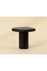 Black Organic-Shaped Indoor/Outdoor End Table by Splendido Detti Outdoor Side Table, alternate view 13