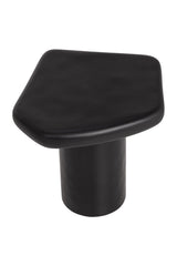 Black Organic-Shaped Indoor/Outdoor End Table by Splendido Detti Outdoor Side Table, alternate view 4