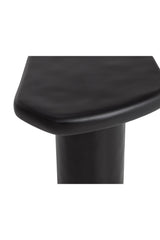 Black Organic-Shaped Indoor/Outdoor End Table by Splendido Detti Outdoor Side Table, alternate view 6