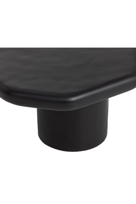 Black Concrete Indoor/Outdoor Coffee Table by Splendido Detti, alternate view 10