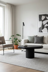 Black Concrete Indoor/Outdoor Coffee Table by Splendido Detti, alternate view 11