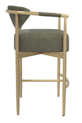 Curved Back Counter Stool by Splendido Heloise, alternate view 4