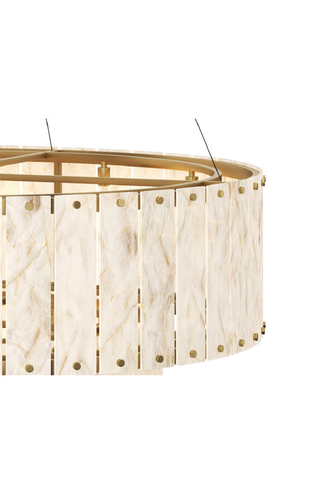 2-Tier Alabaster Chandelier by Splendido Apsara, alternate view 5