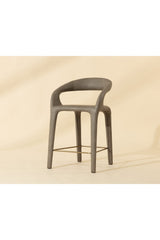 Sleek Upholstered Counter Stool by Splendido Atika, alternate view 8