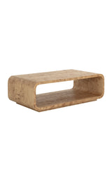 Burl Veneer Coffee Table by Splendido Rowena, alternate view 3