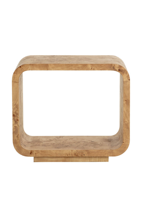 Burl Veneer End Table by Splendido Rowena Side Table