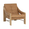 Reclined Leather Lounge Chair by Splendido Rafferty Accent Chair