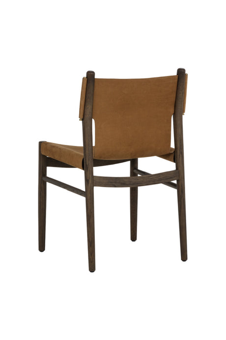 Solid Oak Wood Dining Chair by Splendido Argus, alternate view 5