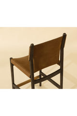 Brown Nubuck Leather Counter Stool by Splendido Argus, alternate view 7