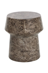 Marble Look Indoor/Outdoor End Table by Splendido Brie Side Table, alternate view 21