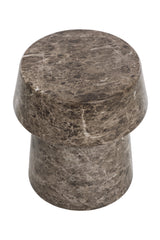 Marble Look Indoor/Outdoor End Table by Splendido Brie Side Table, alternate view 24