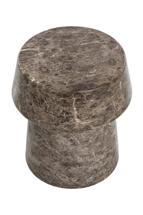 Marble Look Indoor/Outdoor End Table by Splendido Brie Side Table, alternate view 24