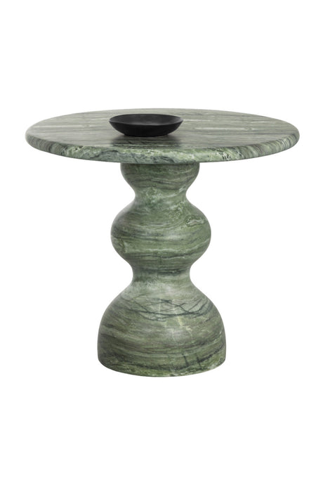 Marble-Look Indoor/Outdoor Concrete Bistro Table by Splendido Raul Outdoor Dining Table, alternate view 13