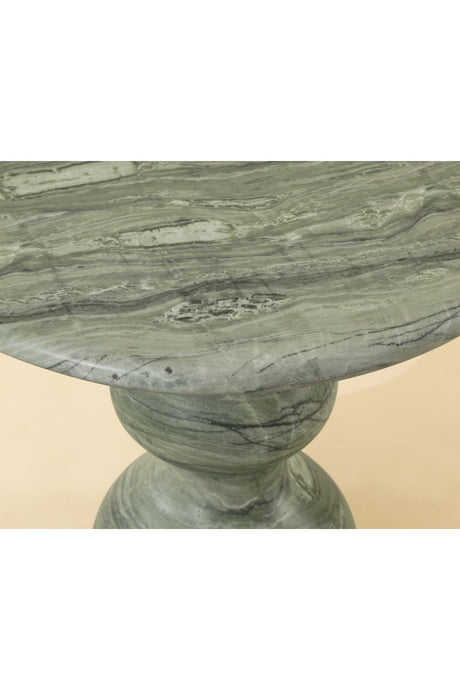 Marble-Look Indoor/Outdoor Concrete Bistro Table by Splendido Raul Outdoor Dining Table, alternate view 18