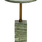 Marble-Look Indoor/Outdoor End Table by Splendido Mizani Outdoor Side Table