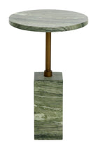 Marble-Look Indoor/Outdoor End Table by Splendido Mizani Outdoor Side Table