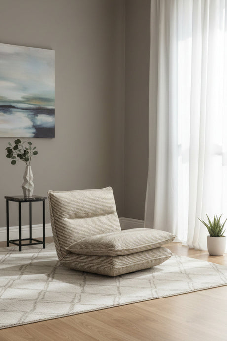 Swivel Armless Lounge Chair by Splendido Colson Accent Chair, alternate view 2