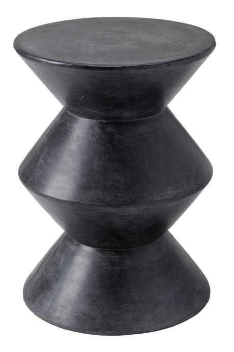 Layered Concrete Indoor/Outdoor End Table by Splendido Union Outdoor Side Table
