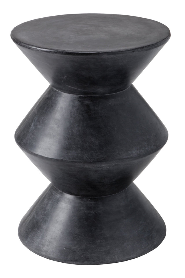 Layered Concrete Indoor/Outdoor End Table by Splendido Union Outdoor Side Table