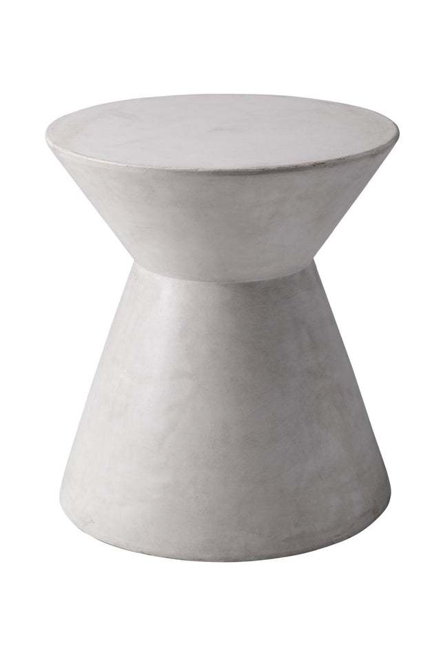 Concrete Indoor/Outdoor End Table by Splendido Astley Outdoor Side Table