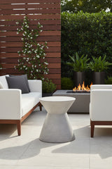 Concrete Indoor/Outdoor End Table by Splendido Astley Outdoor Side Table, alternate view 4