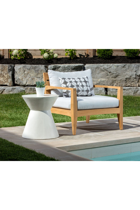 Concrete Indoor/Outdoor End Table by Splendido Astley Outdoor Side Table, alternate view 5