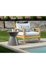 Concrete Indoor/Outdoor End Table by Splendido Astley Outdoor Side Table, alternate view 10