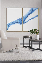 Modern Abstract Wall Art Set (2) by Splendido Fluidity Art Print, alternate view 2