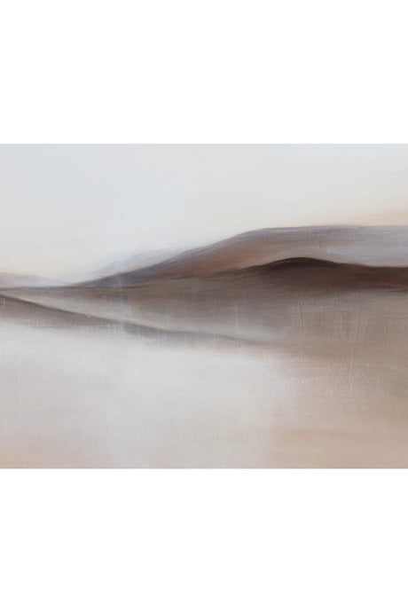 Brown Minimalist Landscape Art by Splendido Desert Sands Art Print, alternate view 4