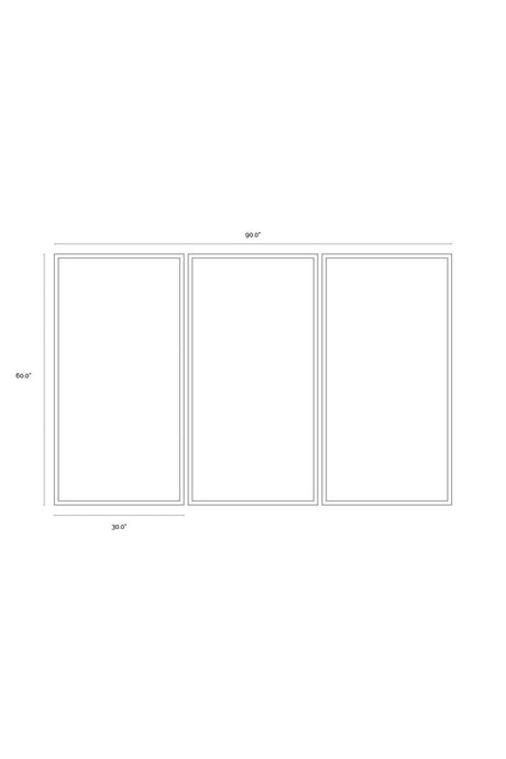Triptych Abstract Wall Art Set (3) by Splendido Meditation Art Print, alternate view 8