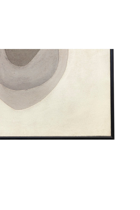 Taupe Abstract Art Set (3) by Splendido Zen Garden Art Print, alternate view 4