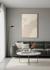 Refined Neutral Abstract Wall Art by Splendido World Views Art Print, alternate view 2