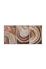 Brown Mosaic Wall Art by Splendido Turning Point Art Print, alternate view 3