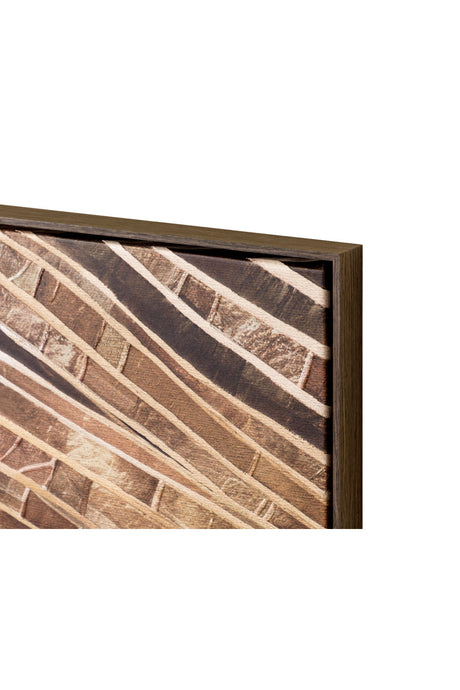 Brown Mosaic Wall Art by Splendido Turning Point Art Print, alternate view 4