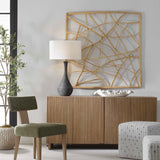 Modern European furniture - Intertwined Teak Indoor/Outdoor Wall Decor - www.oroa.com
