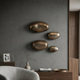 Modern European furniture - Antique Brass Wall Decor Set (4) - www.oroa.com