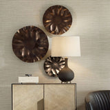Modern European furniture - Aluminum Discs Indoor/Outdoor Wall Decor Set (3) - www.oroa.com