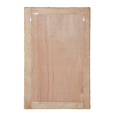 Modern European furniture - Rectangular Seagrass Mirror - www.oroa.com