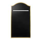 Modern European furniture - Brushed Brass Mirror - www.oroa.com