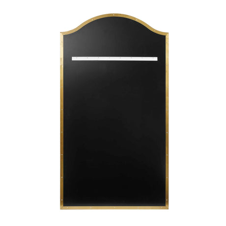 Modern European furniture - Brushed Brass Mirror - www.oroa.com