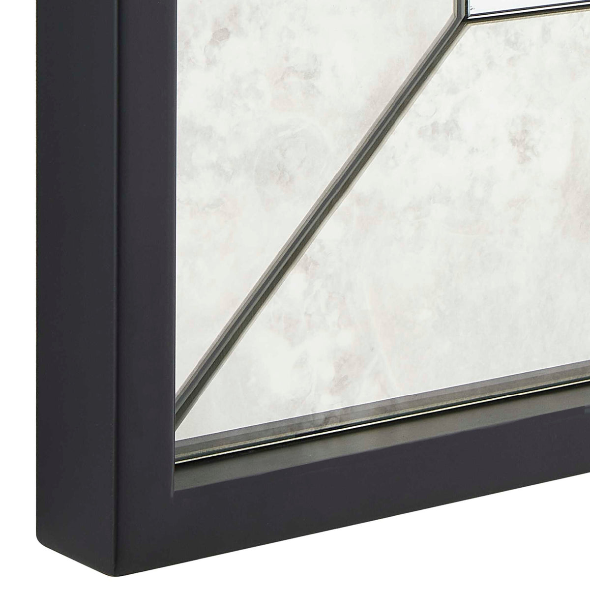Modern European furniture - Black Arched Mirror - www.oroa.com