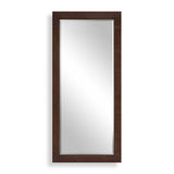 Modern European furniture - Burl Veneer Tall Mirror - www.oroa.com