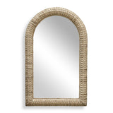 Modern European furniture - Arched Seagrass Mirror - www.oroa.com
