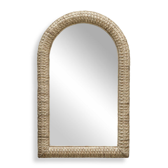 Modern European furniture - Arched Seagrass Mirror - www.oroa.com