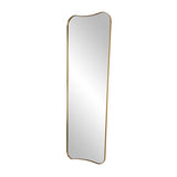 Modern European furniture - Gold Stainless Steel Mirror - www.oroa.com