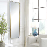Modern European furniture - Gold Stainless Steel Mirror - www.oroa.com