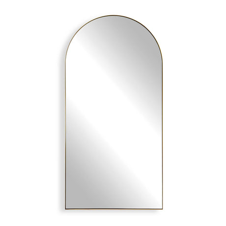 Modern European furniture - Stainless Steel Arched Mirror - www.oroa.com
