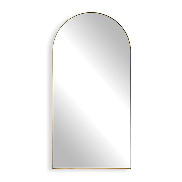 Modern European furniture - Stainless Steel Arched Mirror - www.oroa.com