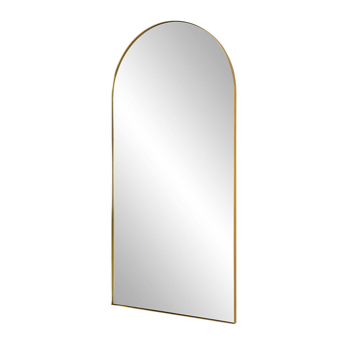 Modern European furniture - Stainless Steel Arched Mirror - www.oroa.com